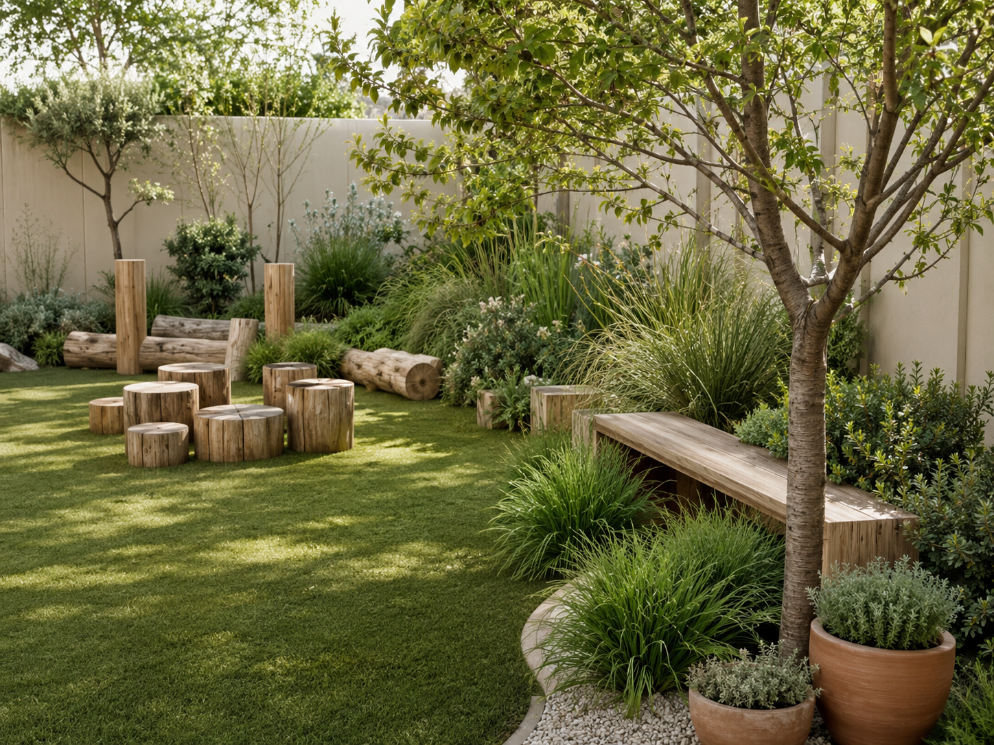 Family Friendly garden style example