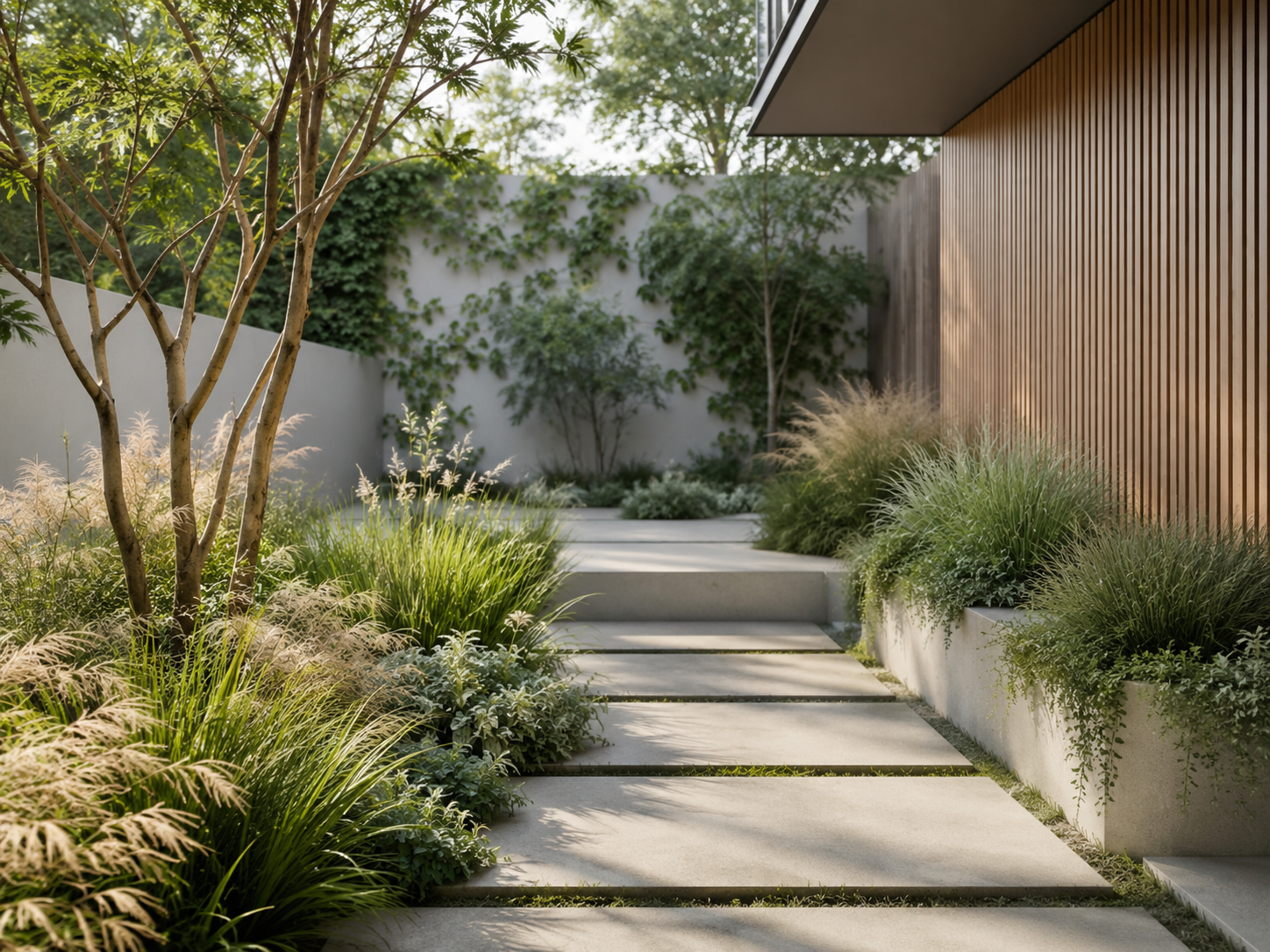 Modern Minimal garden style example